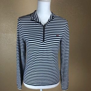Vintage Ralph Lauren Striped Blue And White